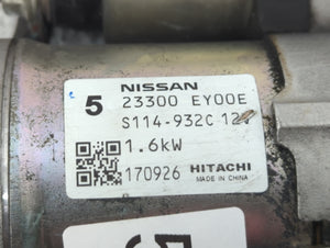 2014-2020 Infiniti Q50 Car Starter Motor Solenoid OEM P/N:23300 EY00E Fits OEM Used Auto Parts