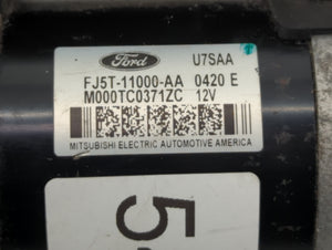 2013-2020 Ford Fusion Car Starter Motor Solenoid OEM P/N:FJ5T-11000-AA Fits 2012 2013 2014 2015 2016 2017 2018 2019 2020 OEM Used Auto Parts