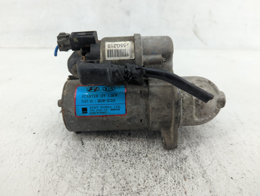 2015-2019 Hyundai Sonata Car Starter Motor Solenoid OEM P/N:36100-2G210 Fits 2015 2016 2017 2018 2019 2020 OEM Used Auto Parts