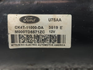 2015-2020 Ford Transit-250 Car Starter Motor Solenoid OEM P/N:CK4T-11000-DA Fits 2015 2016 2017 2018 2019 2020 OEM Used Auto Parts