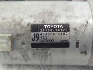 2019-2022 Toyota Corolla Car Starter Motor Solenoid OEM P/N:28100-24120 438000-4980 Fits 2019 2020 2021 2022 OEM Used Auto Parts