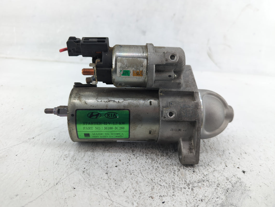 2015-2017 Hyundai Azera Car Starter Motor Solenoid OEM P/N:36100-3C260 Fits 2015 2016 2017 2018 2019 2020 OEM Used Auto Parts