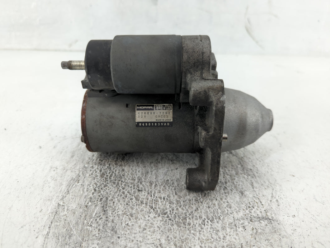 2014-2021 Ram Promaster 1500 Car Starter Motor Solenoid OEM P/N:04801839AD 428000-7202 Fits OEM Used Auto Parts