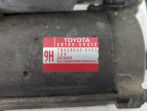 2010-2011 Toyota Camry Car Starter Motor Solenoid OEM P/N:TN428000-5983 28100-0V012 Fits OEM Used Auto Parts