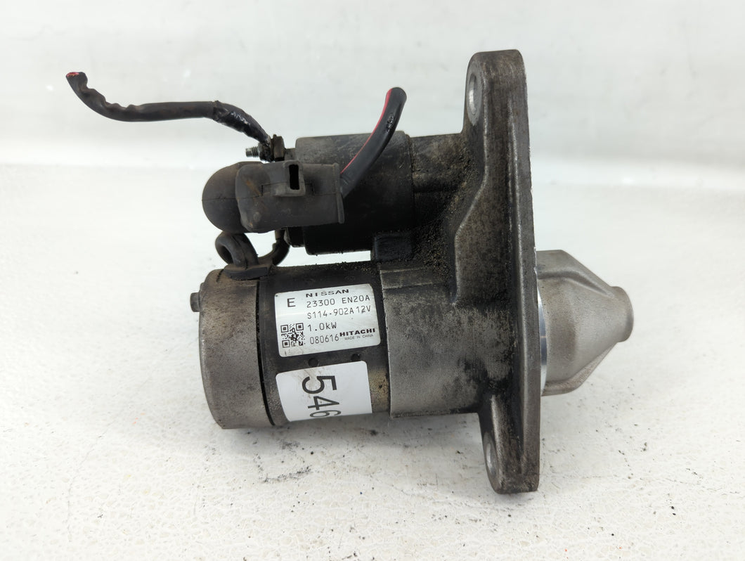 2009 Nissan Versa Car Starter Motor Solenoid OEM P/N:S114-902A 12V 23300 EN20A Fits OEM Used Auto Parts