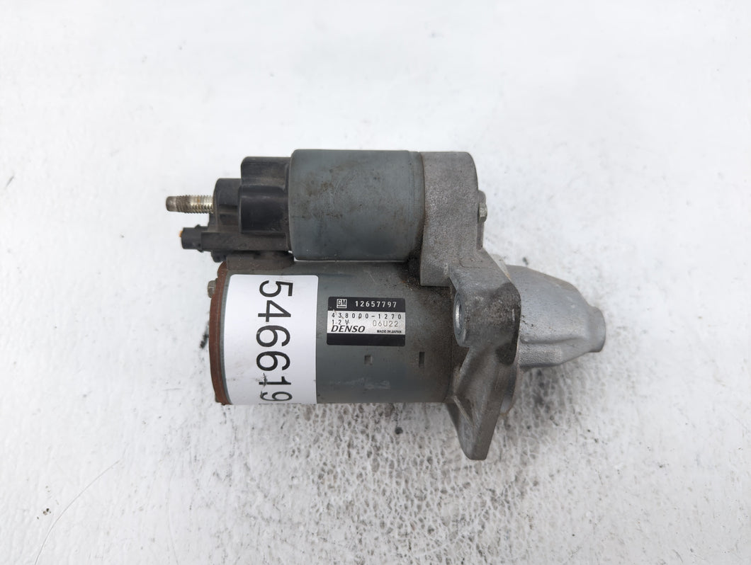 2015-2022 Chevrolet Colorado Car Starter Motor Solenoid OEM P/N:12657797 438000-1270 Fits OEM Used Auto Parts