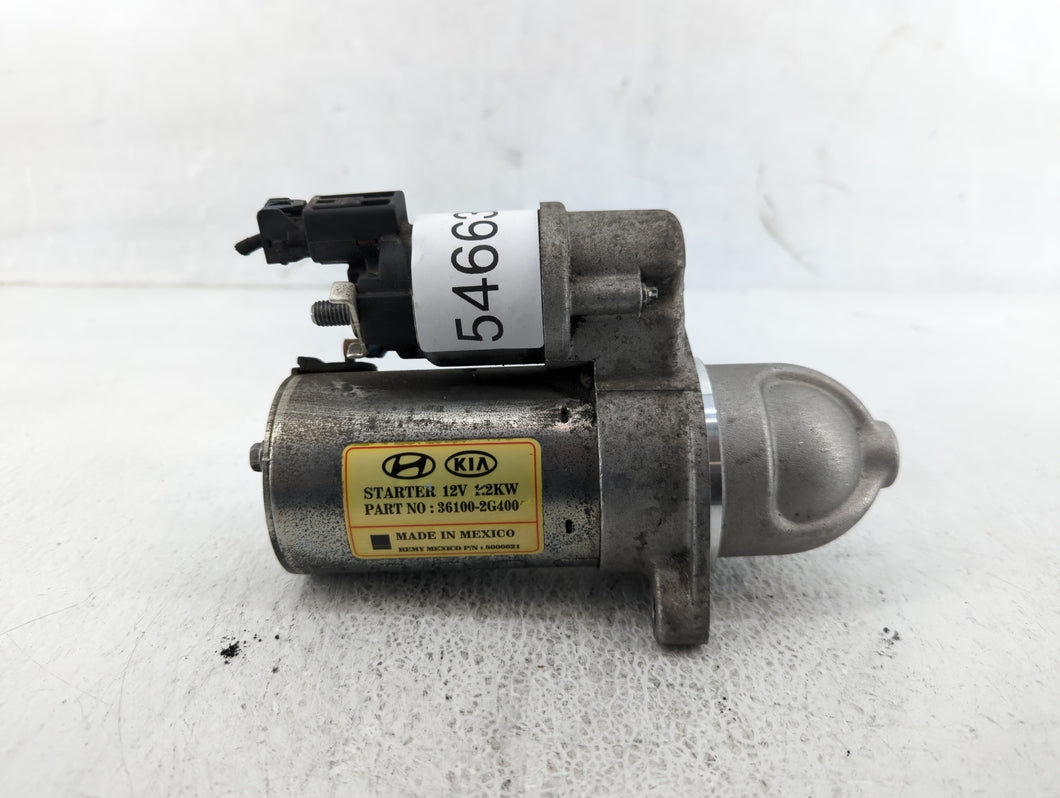 2008-2014 Hyundai Sonata Car Starter Motor Solenoid OEM P/N:36100-2G400 Fits 2008 2009 2010 2011 2012 2013 2014 OEM Used Auto Parts