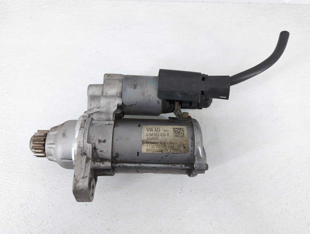 2015-2019 Volkswagen Jetta Car Starter Motor Solenoid OEM P/N:02M 911 024 R Fits 2015 2016 2017 2018 2019 OEM Used Auto Parts