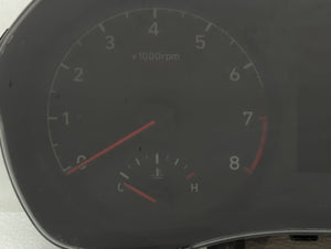 2018 Hyundai Accent Instrument Cluster Speedometer Gauges P/N:94001-J0070 Fits OEM Used Auto Parts