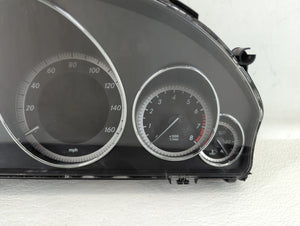2012 Mercedes-Benz E350 Instrument Cluster Speedometer Gauges P/N:A212 900 38 13 Fits OEM Used Auto Parts