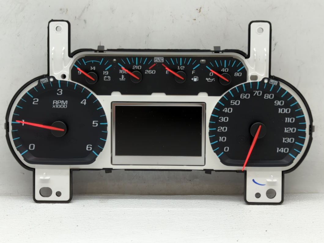 2017 Chevrolet Silverado 1500 Instrument Cluster Speedometer Gauges P/N:84203284 Fits OEM Used Auto Parts