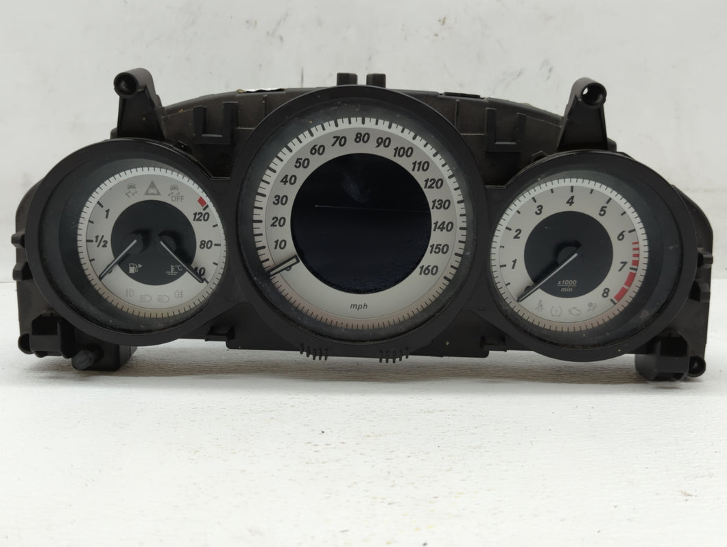 2012 Mercedes-Benz C250 Instrument Cluster Speedometer Gauges P/N:A 204 900 3808 Fits OEM Used Auto Parts