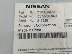 2011-2012 Nissan Murano Radio AM FM Cd Player Receiver Replacement P/N:2591A 1SX5A Fits 2011 2012 OEM Used Auto Parts