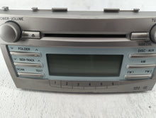 2007-2009 Toyota Camry Radio AM FM Cd Player Receiver Replacement P/N:123000-06610101 Fits 2007 2008 2009 OEM Used Auto Parts