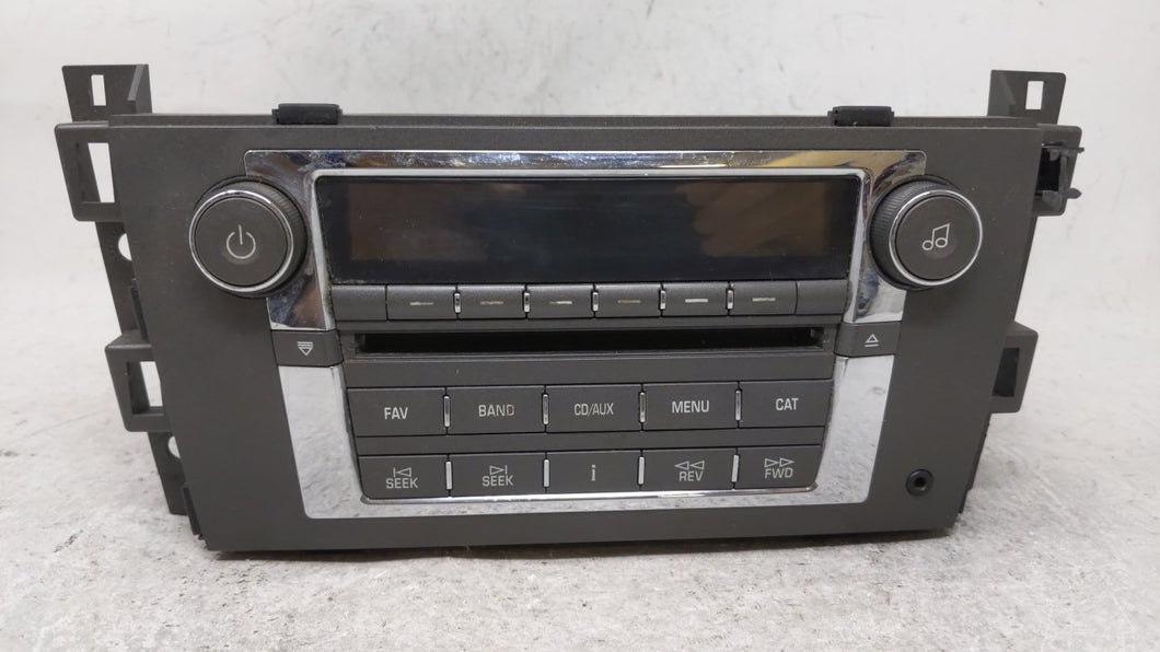 2008-2011 Cadillac Dts Radio AM FM Cd Player Receiver Replacement Fits 2008 2009 2010 2011 OEM Used Auto Parts