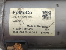 2015-2018 Ford Edge Car Starter Motor Solenoid OEM P/N:DS7T-11000-GA Fits 2015 2016 2017 2018 2020 OEM Used Auto Parts