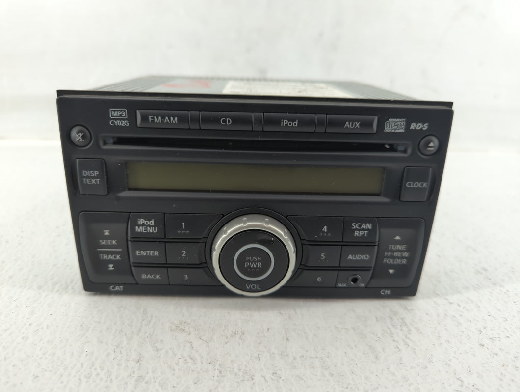 2009-2012 Nissan Cube Radio AM FM Cd Player Receiver Replacement P/N:28185 1FC0D Fits 2009 2010 2011 2012 OEM Used Auto Parts