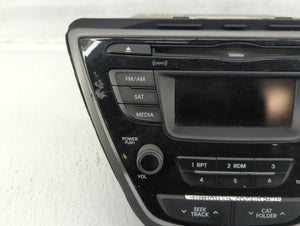 2014-2016 Hyundai Elantra Radio AM FM Cd Player Receiver Replacement P/N:96170-3X156GU Fits 2014 2015 2016 OEM Used Auto Parts