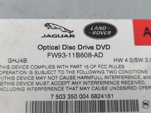 2016-2019 Jaguar Xj Radio AM FM Cd Player Receiver Replacement P/N:FW93-11B608-AD Fits 2016 2017 2018 2019 2020 OEM Used Auto Parts