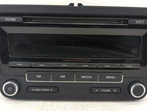 2012-2015 Volkswagen Passat Radio AM FM Cd Player Receiver Replacement P/N:1K0 035 164 D Fits 2011 2012 2013 2014 2015 2016 OEM Used Auto Parts