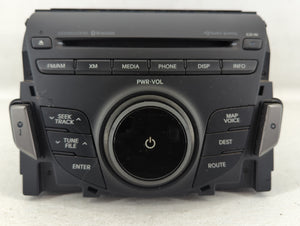 2012-2013 Hyundai Azera Radio AM FM Cd Player Receiver Replacement P/N:96560-3V4504X Fits 2012 2013 OEM Used Auto Parts