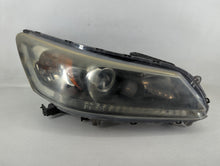 2013-2015 Honda Accord Passenger Right Oem Head Light Headlight Lamp