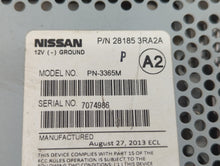 2013-2014 Nissan Sentra Radio AM FM Cd Player Receiver Replacement P/N:28185 3RA2A Fits 2013 2014 OEM Used Auto Parts