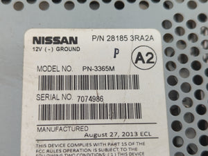 2013-2014 Nissan Sentra Radio AM FM Cd Player Receiver Replacement P/N:28185 3RA2A Fits 2013 2014 OEM Used Auto Parts