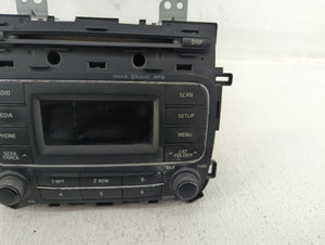 2014-2016 Kia Forte Radio AM FM Cd Player Receiver Replacement P/N:96180-A7290WK Fits 2014 2015 2016 OEM Used Auto Parts