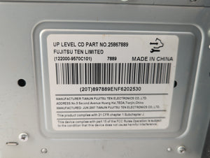 2007-2008 Chevrolet Impala Radio AM FM Cd Player Receiver Replacement P/N:25957375 Fits 2007 2008 OEM Used Auto Parts