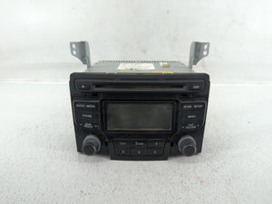 2012-2015 Hyundai Sonata Radio AM FM Cd Player Receiver Replacement P/N:96180-3Q600 Fits 2012 2013 2014 2015 OEM Used Auto Parts