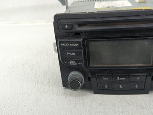 2012-2015 Hyundai Sonata Radio AM FM Cd Player Receiver Replacement P/N:96180-3Q600 Fits 2012 2013 2014 2015 OEM Used Auto Parts