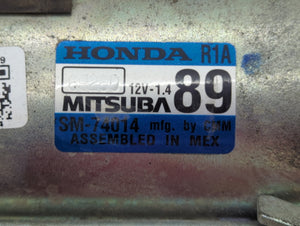2016-2022 Honda Hr-V Car Starter Motor Solenoid OEM P/N:SM-74014 Fits 2013 2014 2015 2016 2017 2018 2019 2020 2021 2022 OEM Used Auto Parts