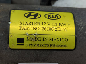 2014-2020 Hyundai Elantra Car Starter Motor Solenoid OEM P/N:36100-2E551 Fits 2014 2015 2016 2017 2018 2019 2020 OEM Used Auto Parts