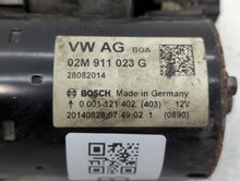 2012-2016 Volkswagen Jetta Car Starter Motor Solenoid OEM P/N:02M 911 023 G Fits 2012 2013 2014 2015 2016 2018 OEM Used Auto Parts