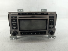 2010-2012 Hyundai Santa Fe Radio AM FM Cd Player Receiver Replacement P/N:96180-0W500 Fits 2010 2011 2012 OEM Used Auto Parts