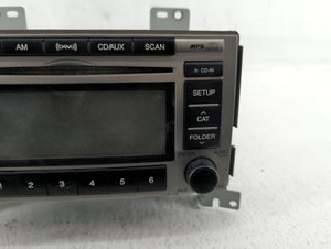 2010-2012 Hyundai Santa Fe Radio AM FM Cd Player Receiver Replacement P/N:96180-0W500 Fits 2010 2011 2012 OEM Used Auto Parts