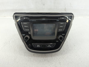 2014-2016 Hyundai Elantra Radio AM FM Cd Player Receiver Replacement P/N:96180-3X165GU Fits 2014 2015 2016 OEM Used Auto Parts