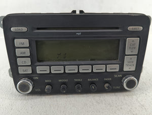 2007-2009 Volkswagen Eos Radio AM FM Cd Player Receiver Replacement P/N:1K0 035 180 L Fits 2006 2007 2008 2009 OEM Used Auto Parts