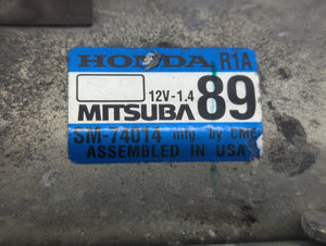 2013-2015 Honda Civic Car Starter Motor Solenoid OEM P/N:SM-74014 Fits 2013 2014 2015 2016 2017 2018 2019 2020 2021 2022 OEM Used Auto Parts