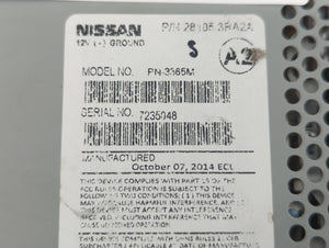 2013-2014 Nissan Sentra Radio AM FM Cd Player Receiver Replacement P/N:28185 3RA2A Fits 2013 2014 OEM Used Auto Parts