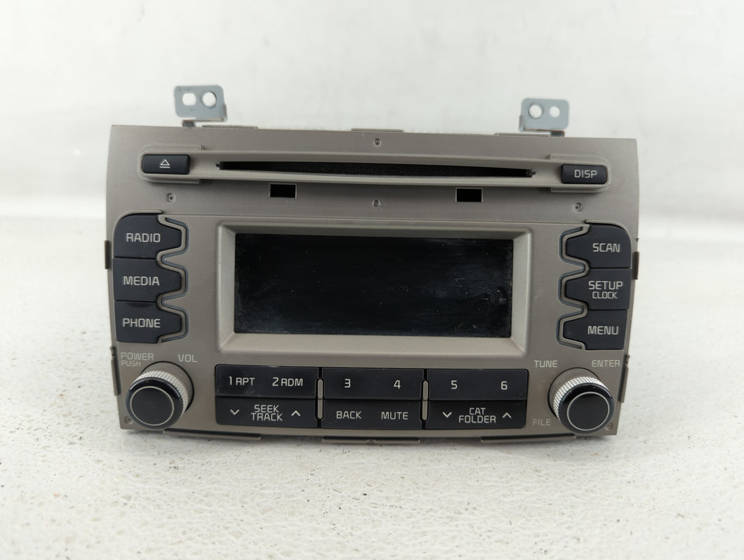 2014-2016 Kia Sportage Radio AM FM Cd Player Receiver Replacement P/N:96150-3W160DC9 Fits 2014 2015 2016 OEM Used Auto Parts
