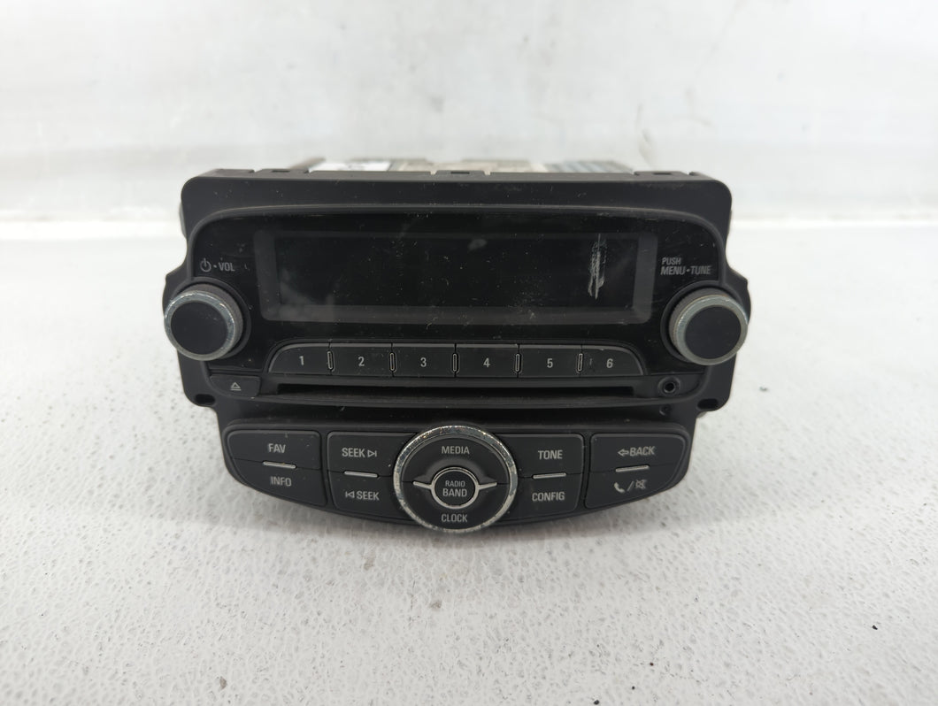 2015 Chevrolet Sonic Radio AM FM Cd Player Receiver Replacement P/N:94522488 Fits OEM Used Auto Parts