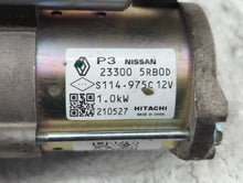 2019-2021 Nissan Kicks Car Starter Motor Solenoid OEM P/N:23300 5RB0D Fits 2019 2020 2021 2022 OEM Used Auto Parts