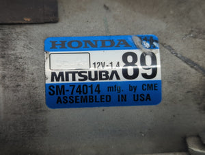 2013-2015 Honda Civic Car Starter Motor Solenoid OEM P/N:SM-74014 Fits 2013 2014 2015 2016 2017 2018 2019 2020 2021 2022 OEM Used Auto Parts