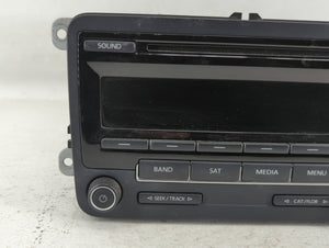 2015-2017 Volkswagen Jetta Radio AM FM Cd Player Receiver Replacement P/N:1K0 035 164 J Fits 2015 2016 2017 OEM Used Auto Parts