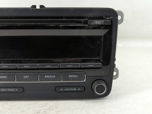 2015-2017 Volkswagen Jetta Radio AM FM Cd Player Receiver Replacement P/N:1K0 035 164 J Fits 2015 2016 2017 OEM Used Auto Parts