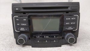 2011 Hyundai Sonata Radio AM FM Cd Player Receiver Replacement P/N:96180-3Q000 Fits OEM Used Auto Parts - Oemusedautoparts1.com
