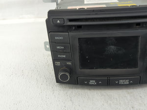 2012-2014 Hyundai Sonata Radio AM FM Cd Player Receiver Replacement P/N:96180-3Q8004X Fits 2012 2013 2014 OEM Used Auto Parts