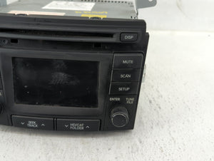 2012-2014 Hyundai Sonata Radio AM FM Cd Player Receiver Replacement P/N:96180-3Q8004X Fits 2012 2013 2014 OEM Used Auto Parts